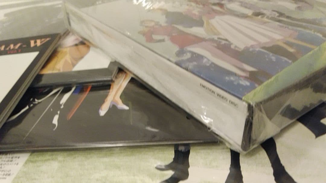 【絶版品】新機動戦記ガンダムW　LD全7枚　まとめ 帯付ジャケット買入手困難貴重