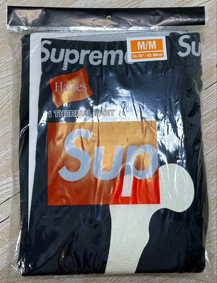 ユ*ー様 24FW Supreme Hanes Bones Thermal Pa