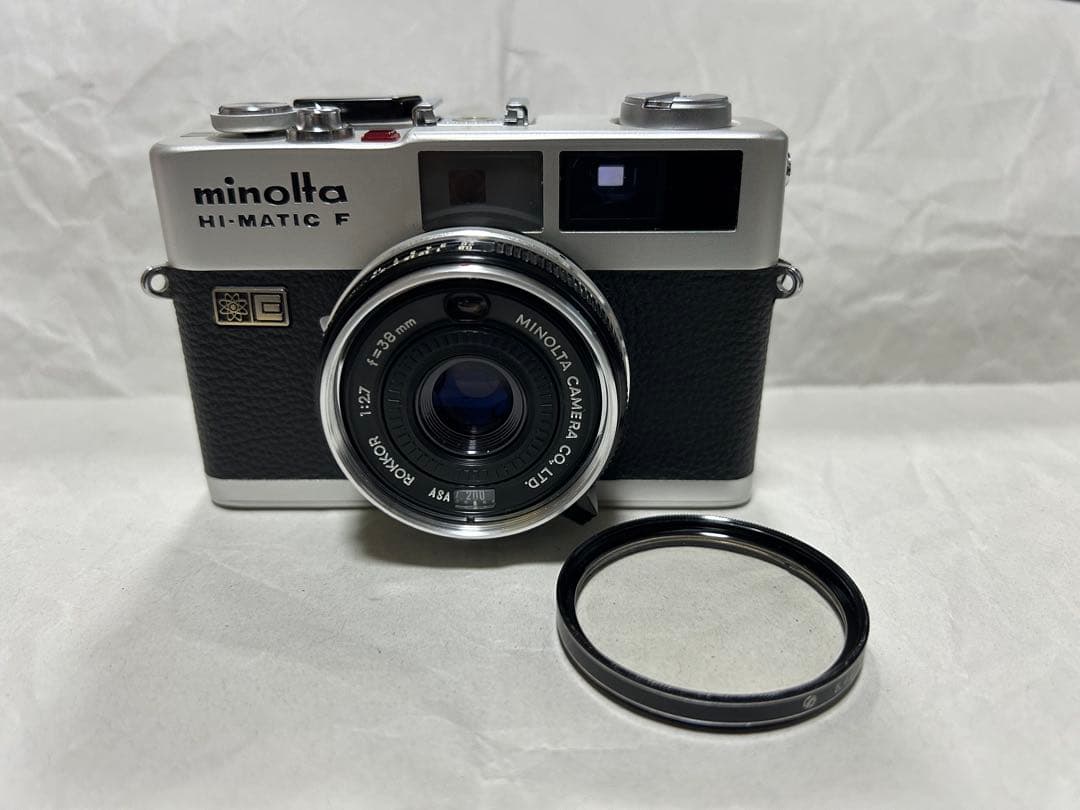 【使える!モルトOK】Minolta Hi-Matic F 美品！動作確認済み！