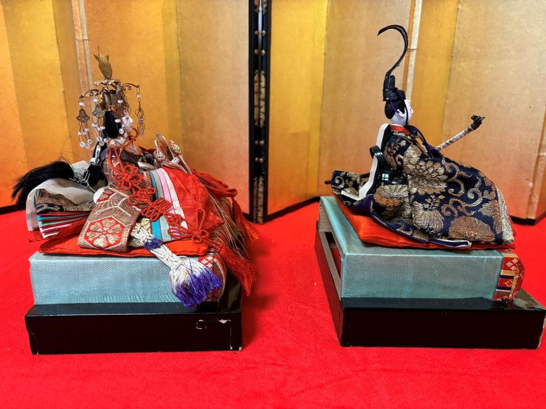 大正〜昭和初期 内裏雛 日本橋十軒店久月本店 お雛様 ひな祭り 雛人形 お雛祭