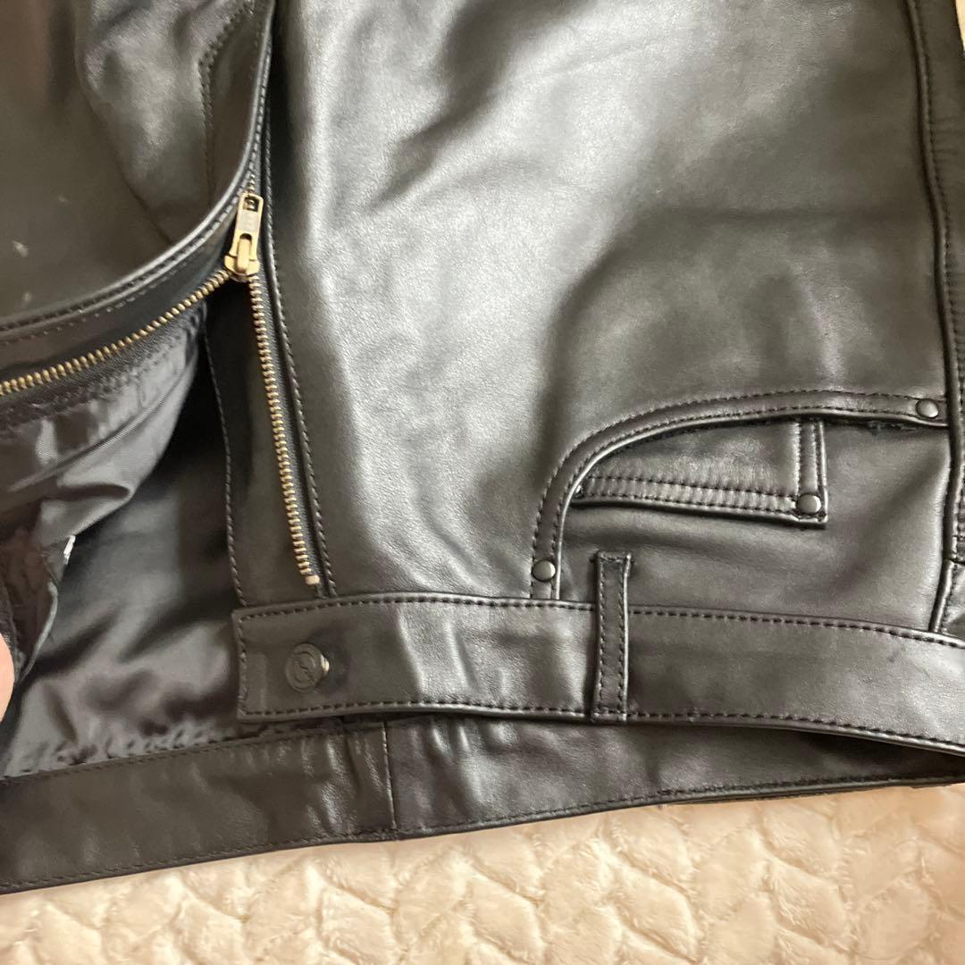 最終価格❗️売り切り‼️カドヤ　W33 本革パンツ