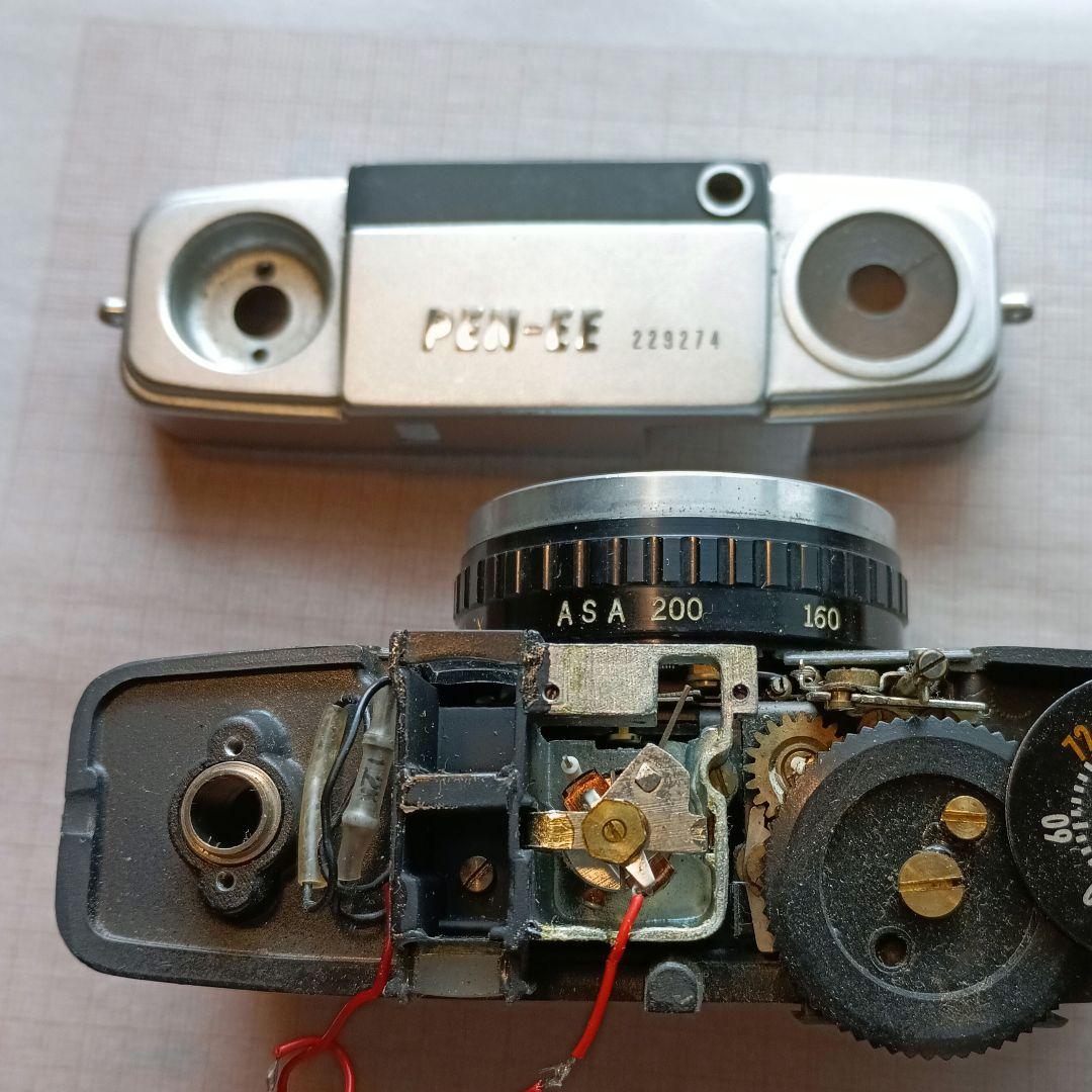 のいん、フィルムカメラ【整備、完動品、美品】オリンパスペンEES