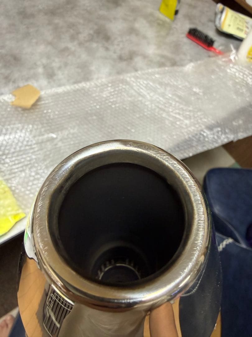 SR400 GOODS テーパーコーンマフラー　タイプ2