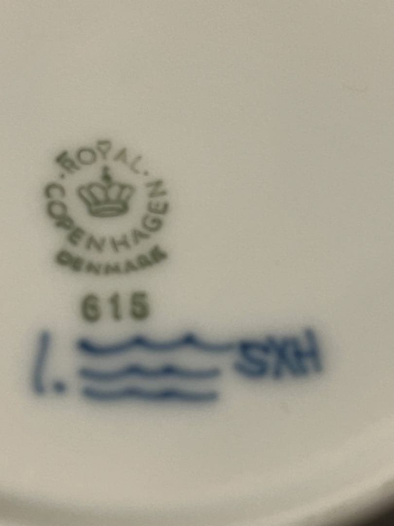 ロイヤルコペンハーゲン ハーフレース　ドーム型バターディッシュ　レア