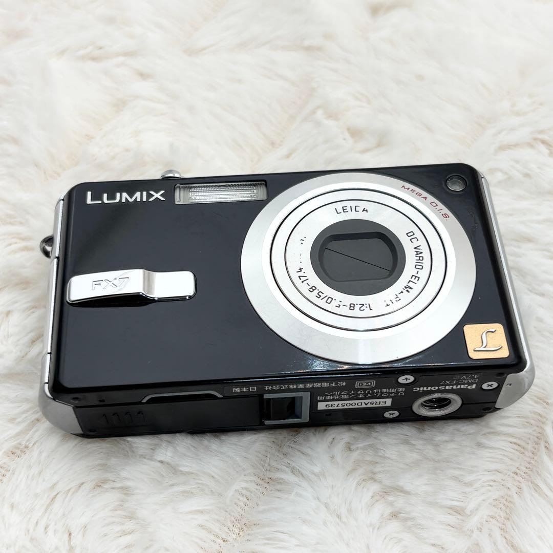 Panasonic LUMIX DMC-FX7 ブラック
