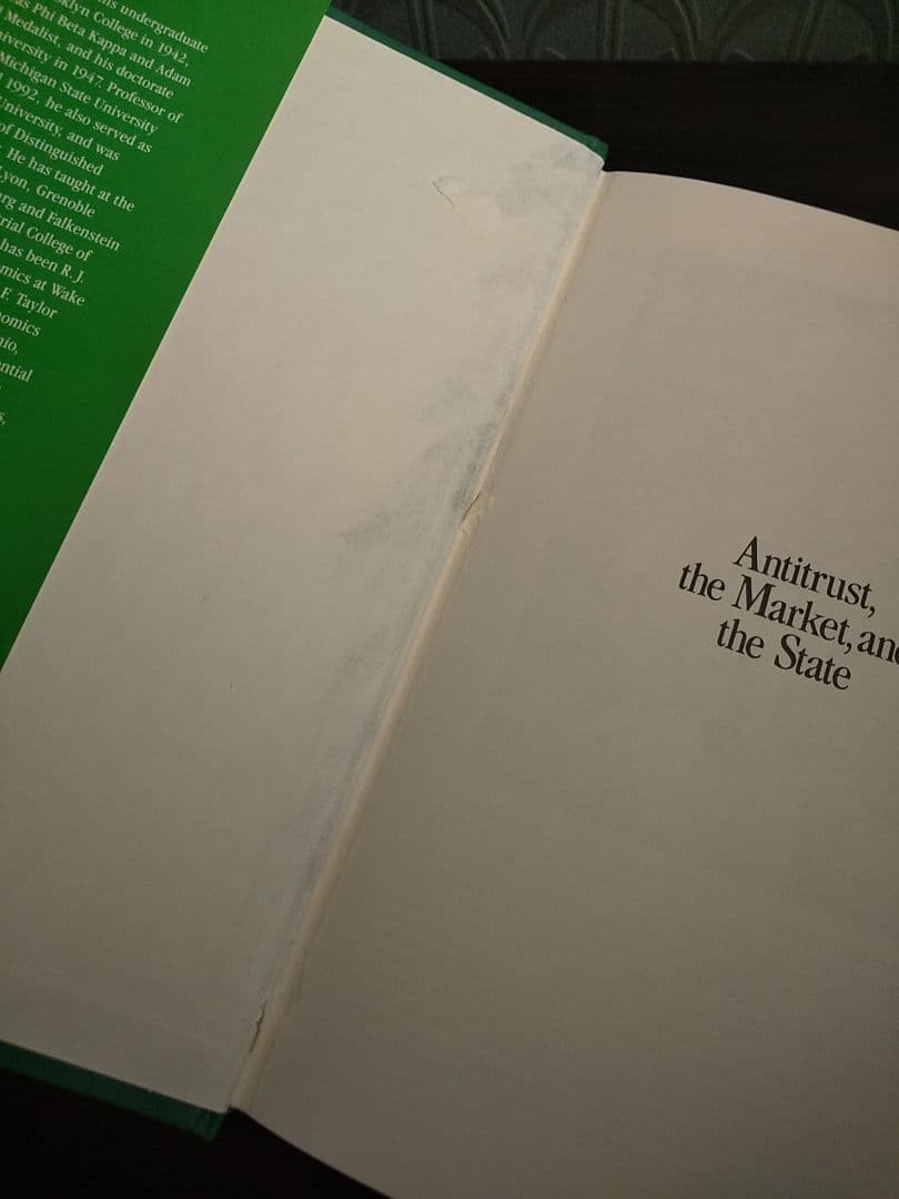 〈洋書〉反トラスト、市場、そして国家：ウォルター・アダムスの貢献