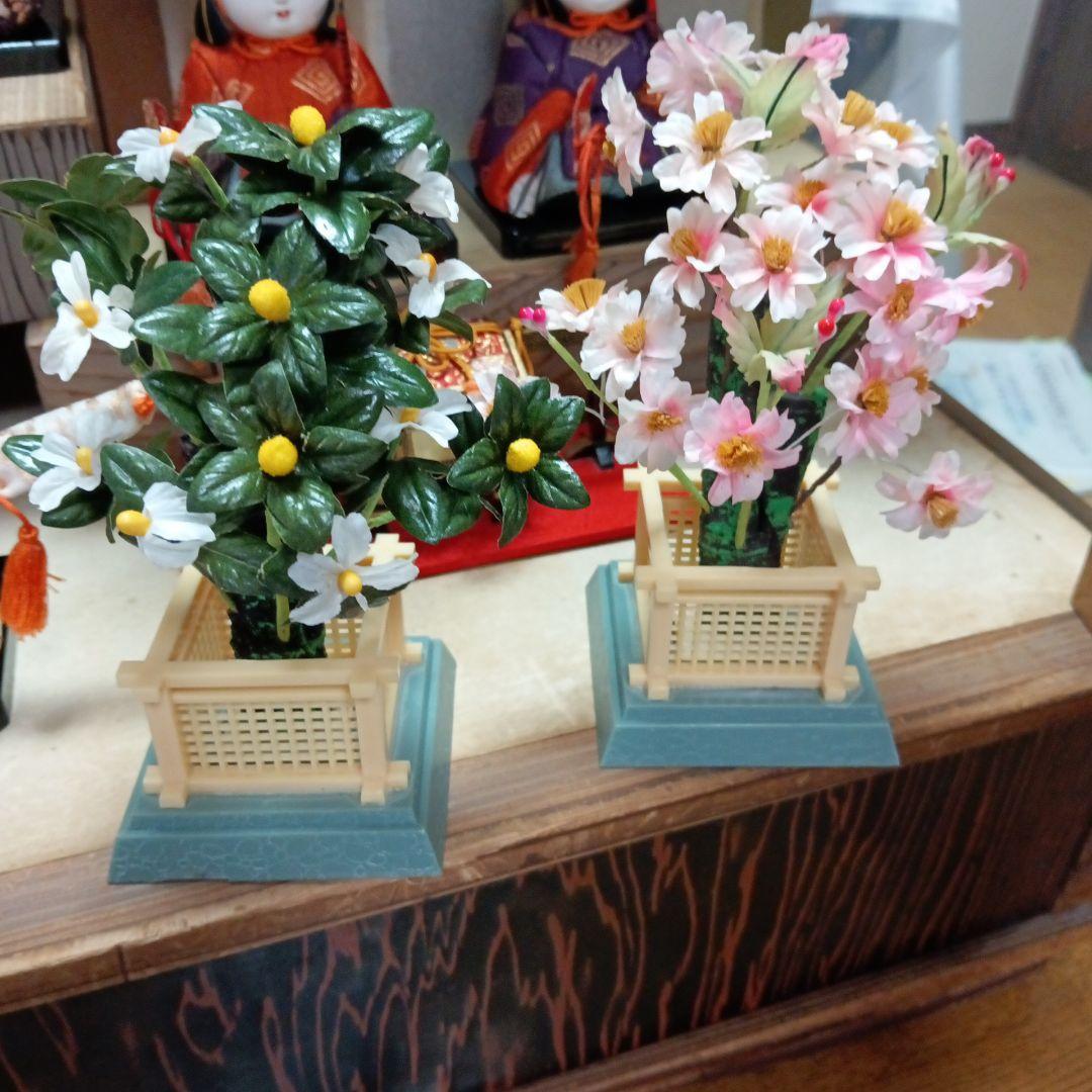 人間国宝　初代原米州作　雛人形　木目込み人形　昭和レトロ　ケース付き