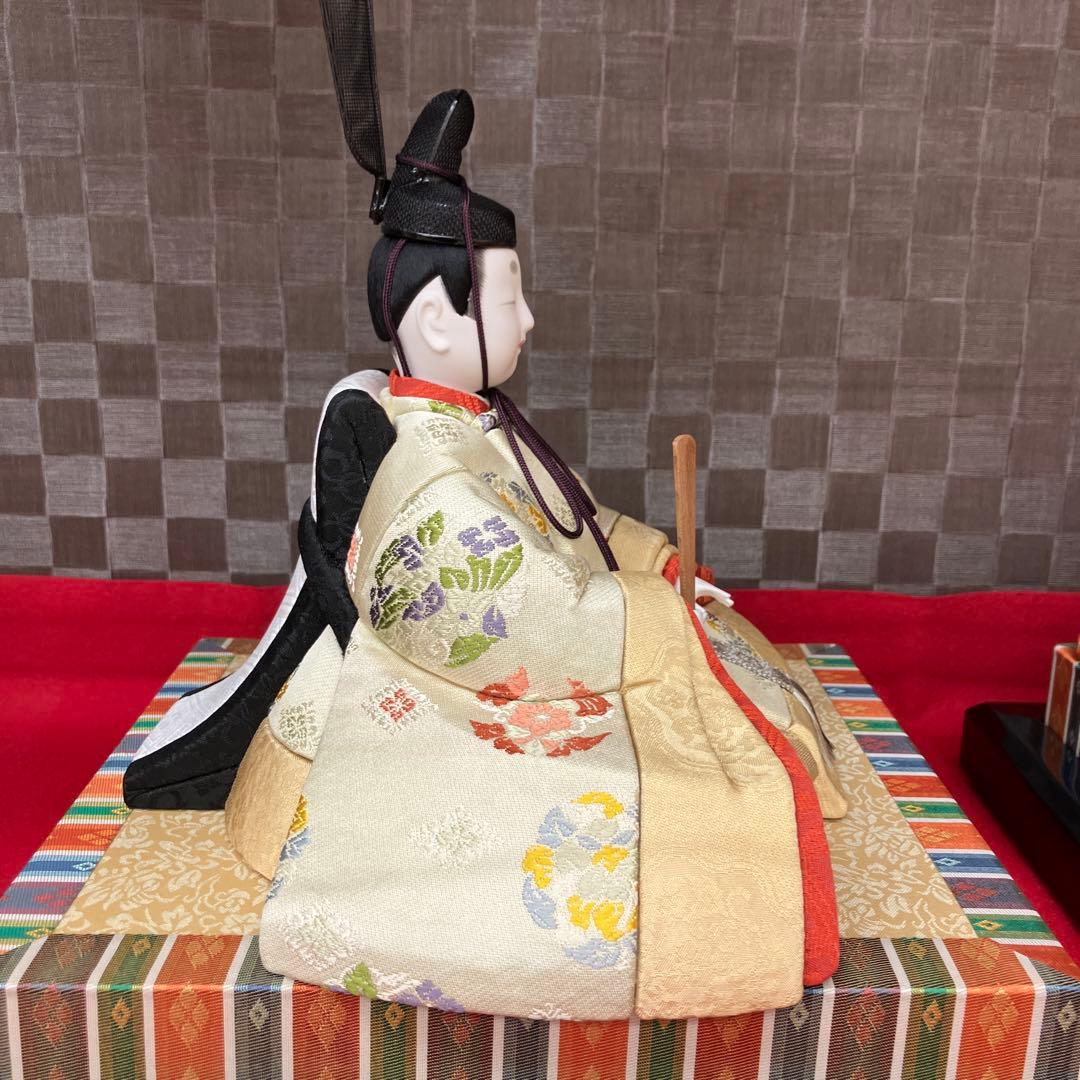 お値下げしました。真多呂木目込雛人形