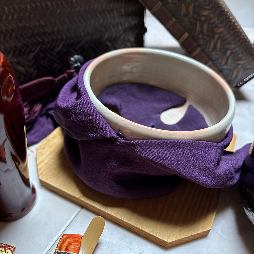 茶道具　茶箱（ちゃばこ）の道具一式