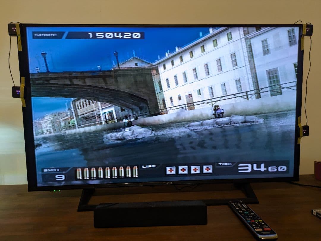 【動作確認済】EMS TOPGUN ⅲ 液晶対応 ワイヤレス ガンコン