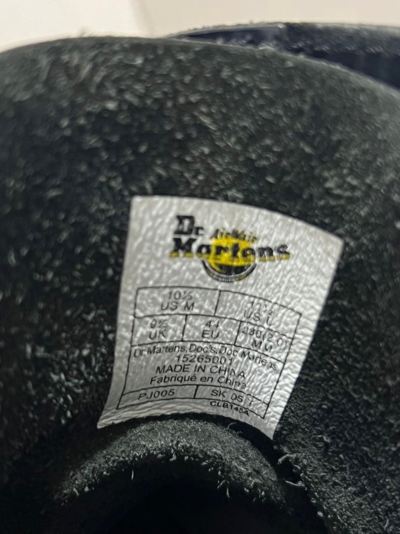 Dr.Martens JADON ブラック　UK9.5 厚底