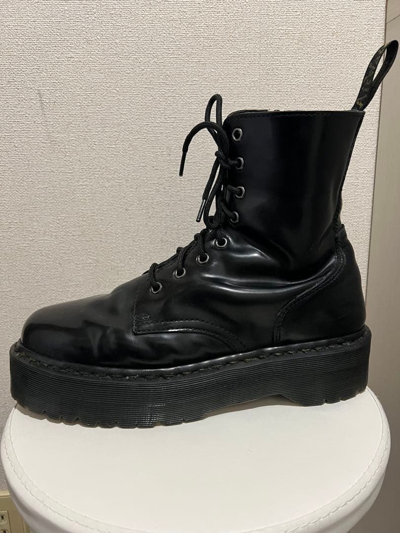 Dr.Martens JADON ブラック　UK9.5 厚底