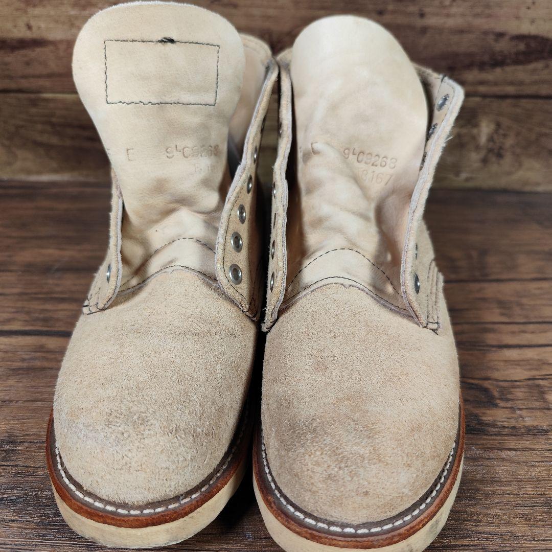 ★あくつ★RED WING 8167 プレーントゥ ラフアウトレザー