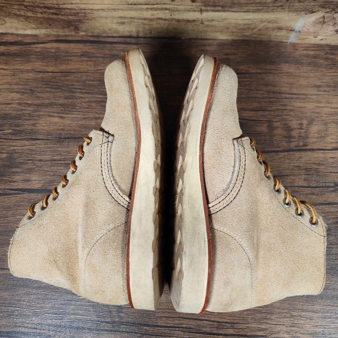 ★あくつ★RED WING 8167 プレーントゥ ラフアウトレザー