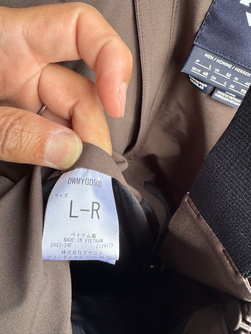 デサントスキーウェア中古　超美品　有名スキーヤー着用モデル