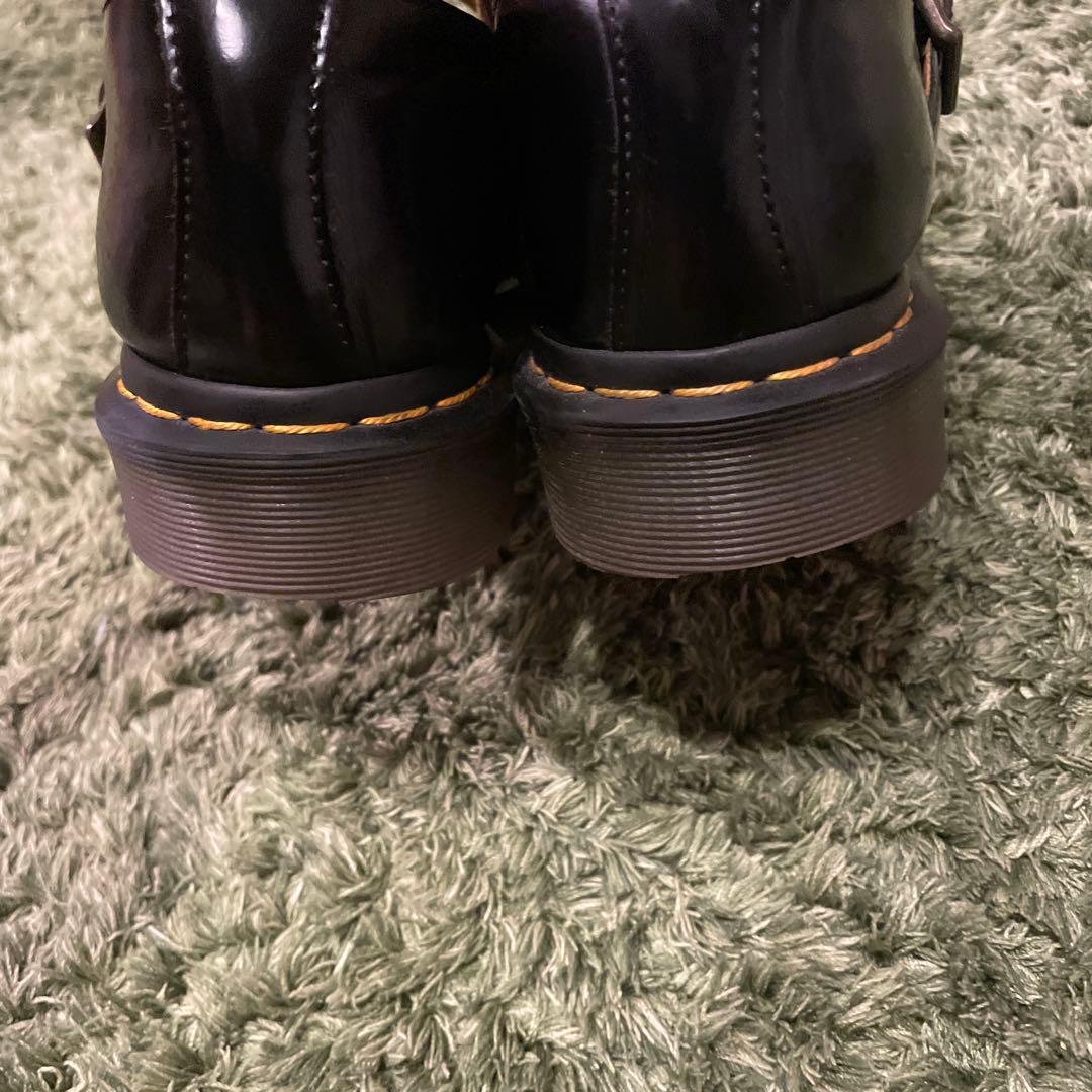 最大サイズUK6！美品！ドクターマーチンPOLLEYTバーストラップパンプス