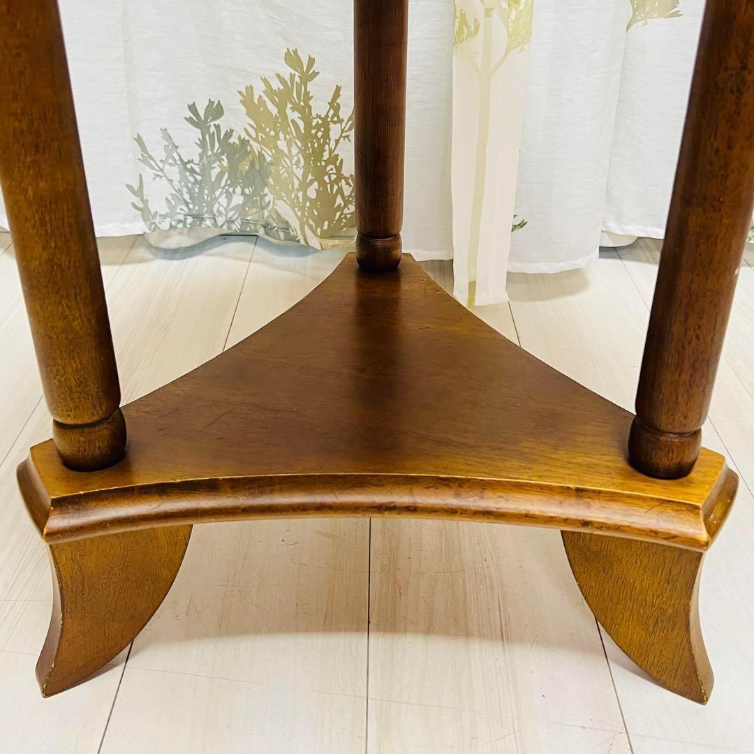 丸型　木製ラウンドテーブル　センターテーブル