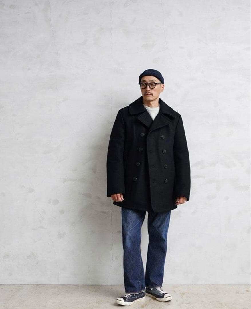 90s USA製 MFG SCHOTT U.S. 740N Pea Jacket