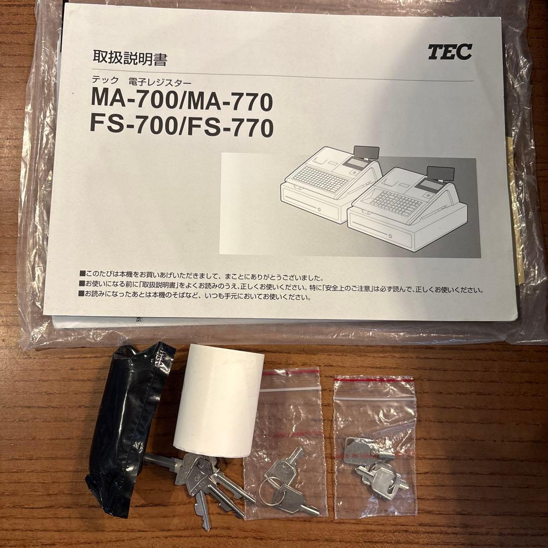 TEC shallot レジスター 黒色 MA-700