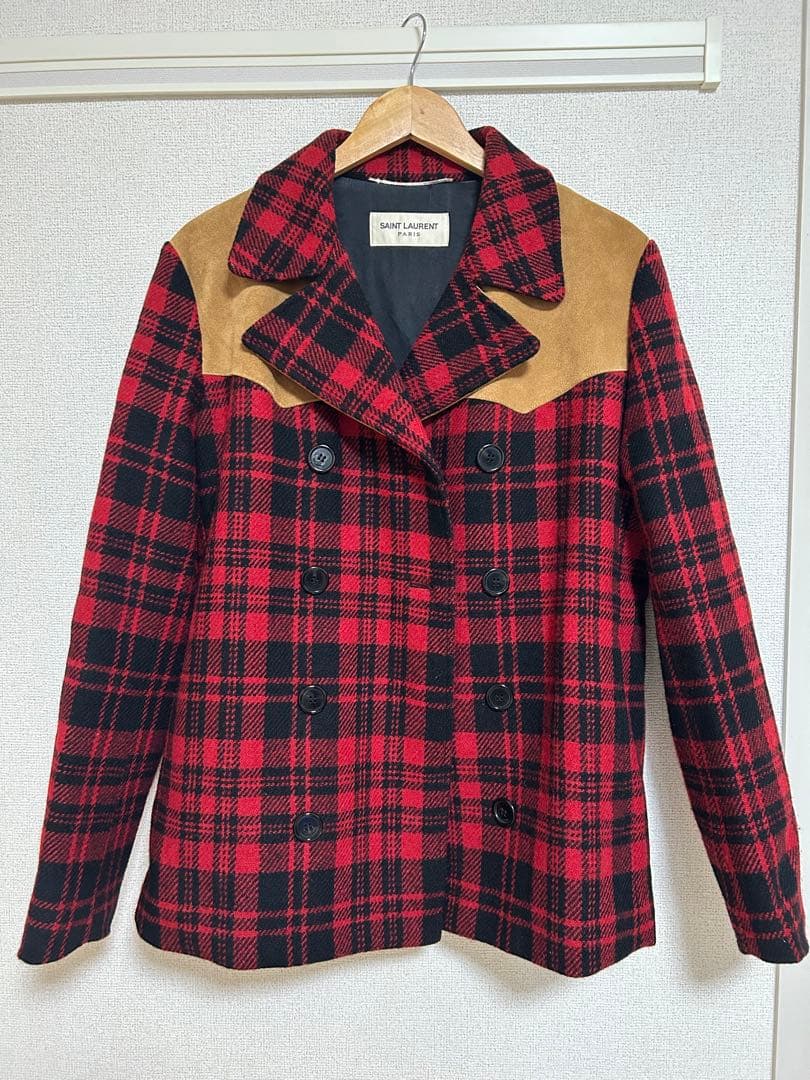 美品‼︎希少‼︎ 46 サンローランパリ　エディ期　コート アウター