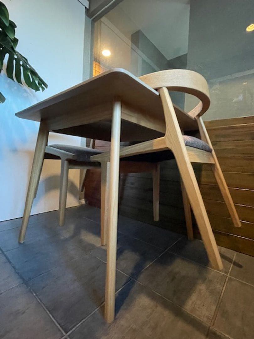 アトム■Henryヘンリー アッシュ無垢材/天然木 ダイニングチェア■B