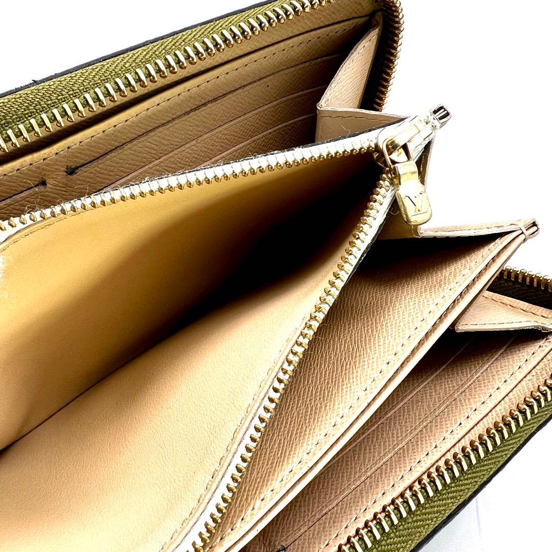 【美品】ルイヴィトン モノグラムジャイアント ジッピーウォレット M67549