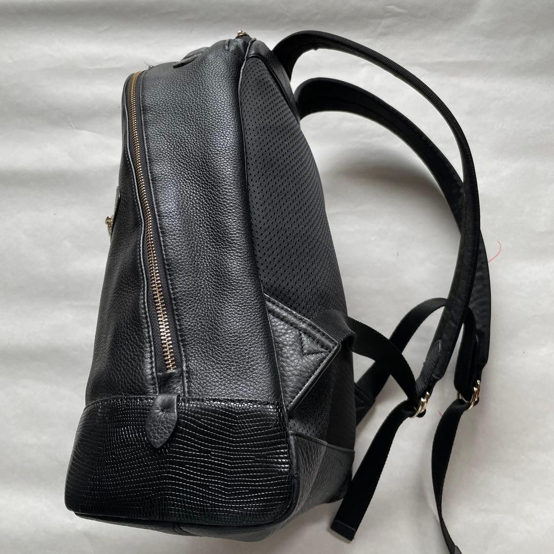 Paul Smithブラックレザーリュック