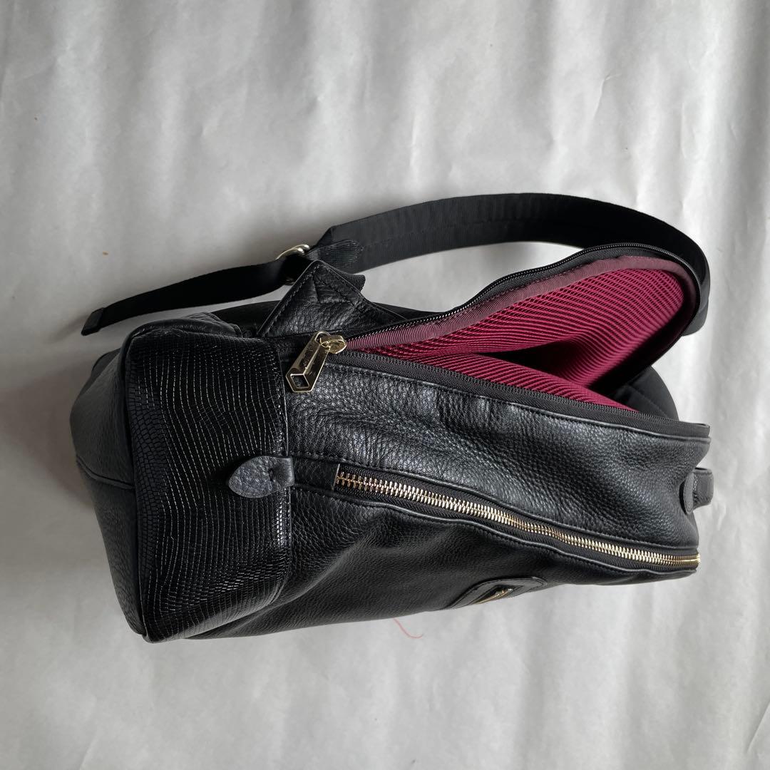 Paul Smithブラックレザーリュック