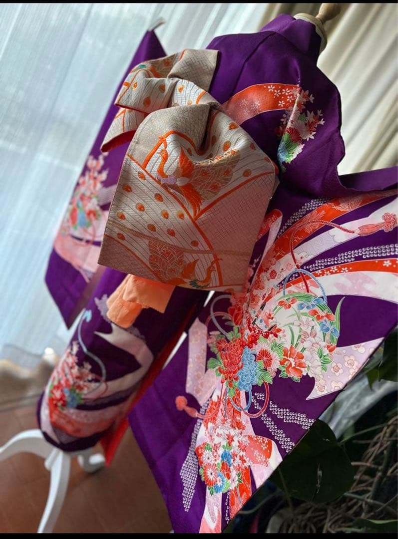 7歳七五三　着物　フルセット