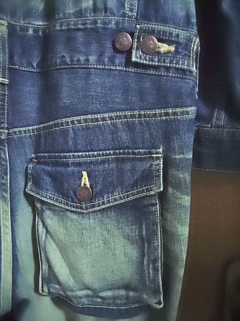 glambデニムつなぎ　サイズ③L