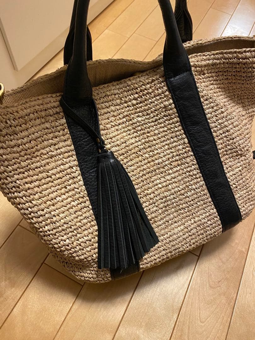 ひらりん0524様 VIOLAdORO かごバッグ【ESTNATION ベージュ