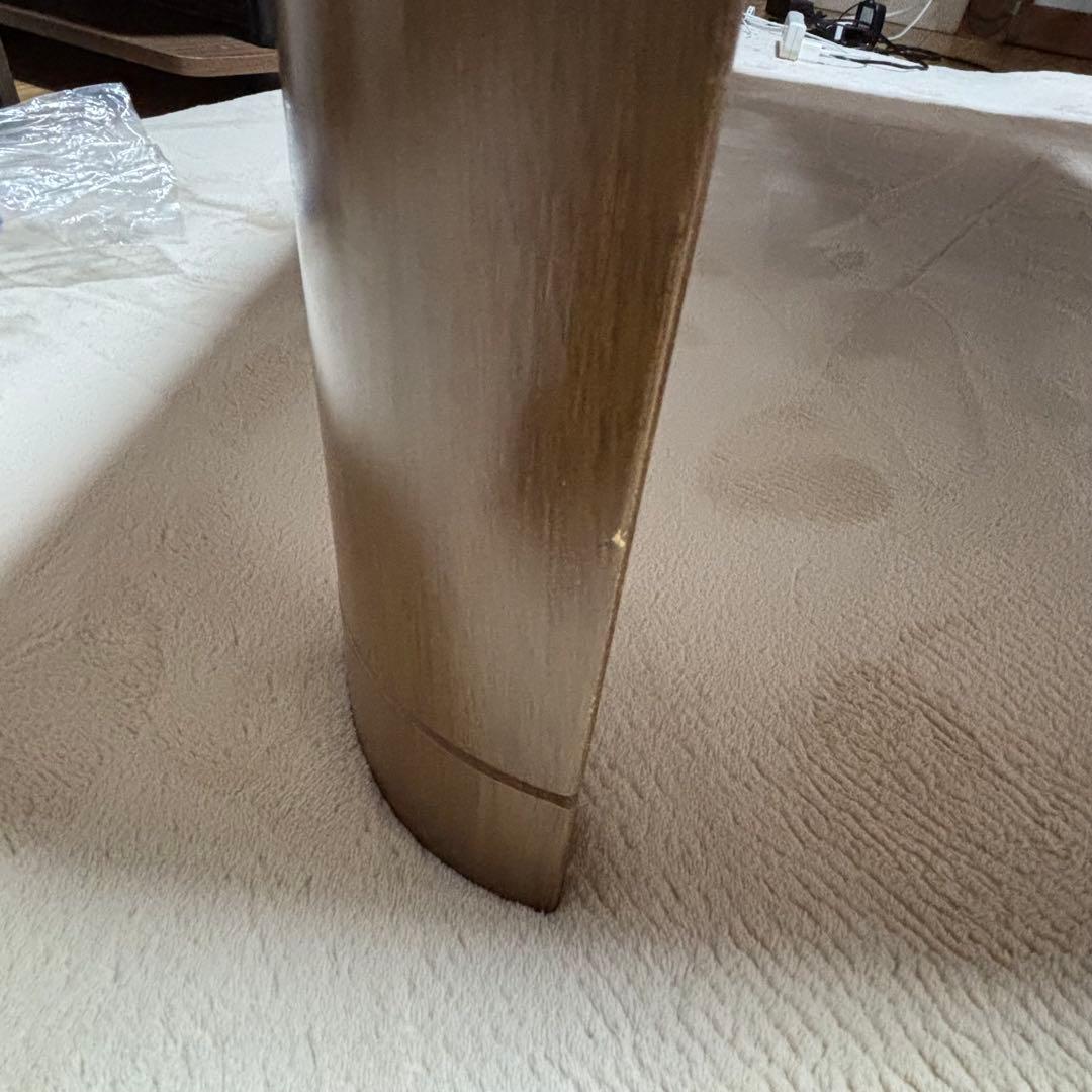 山善（YAMAZEN）2019年製 家具調こたつ　90正方形