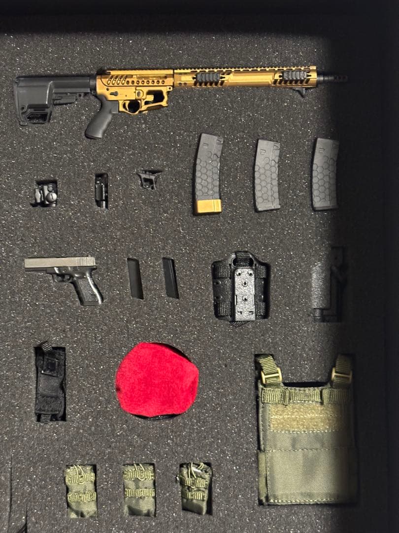 FLECKTARN KERR 1/6スケール女性兵士ミリタリー フィギュア