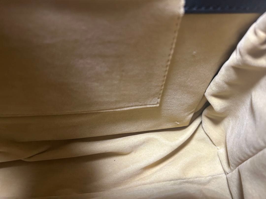 美品 利休バッグ 和装 フォーマル 上品織柄 黒持ち手 茶道 冠婚葬祭