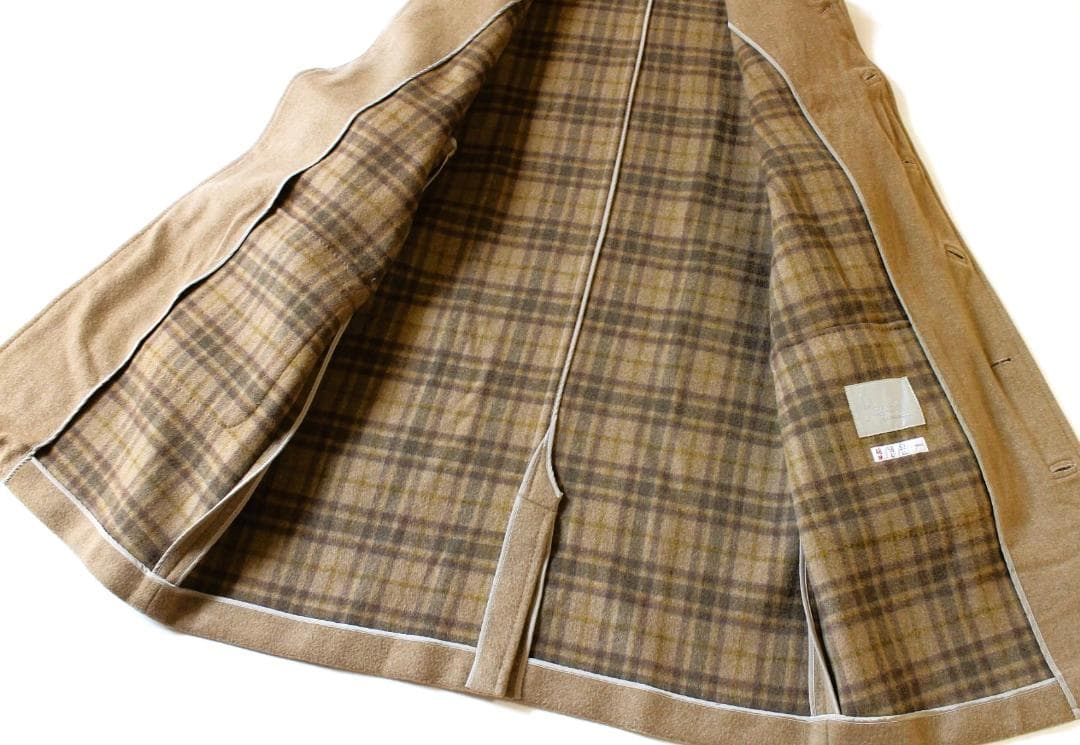 極美品 107,800円】papas パパス チェスターコート (ダブルフェイス