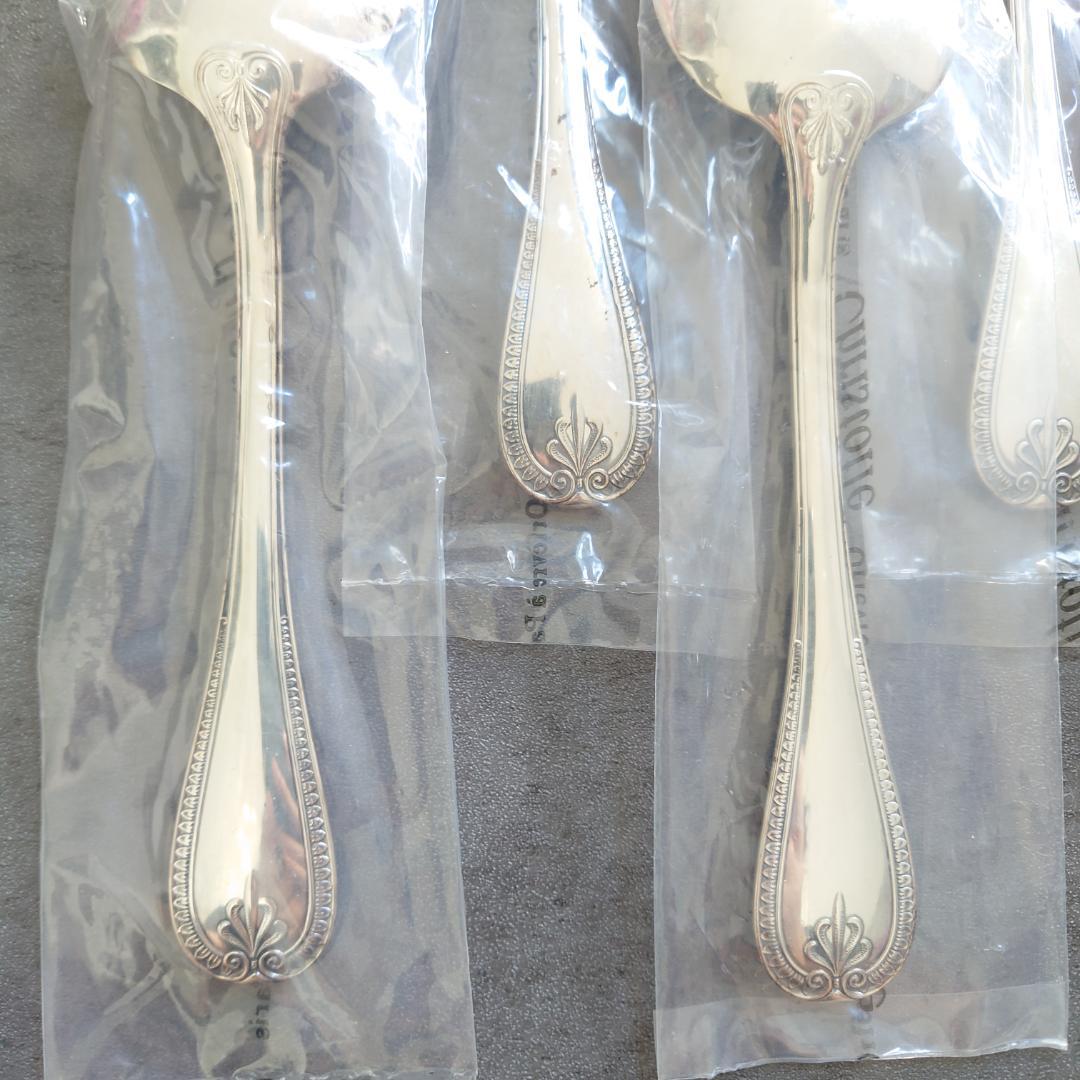 希少 クリストフル マルメゾン 未開封 コンソメスプーン 6点