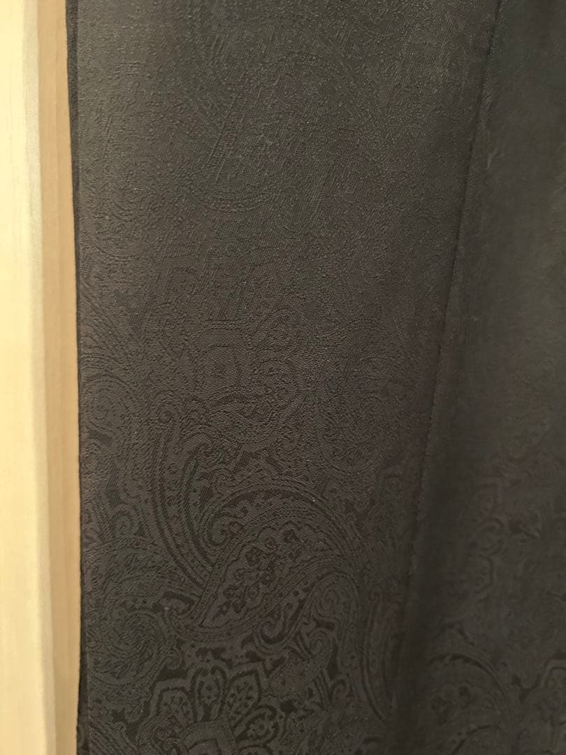 ETRO ペイズリー柄スーツ 黒44