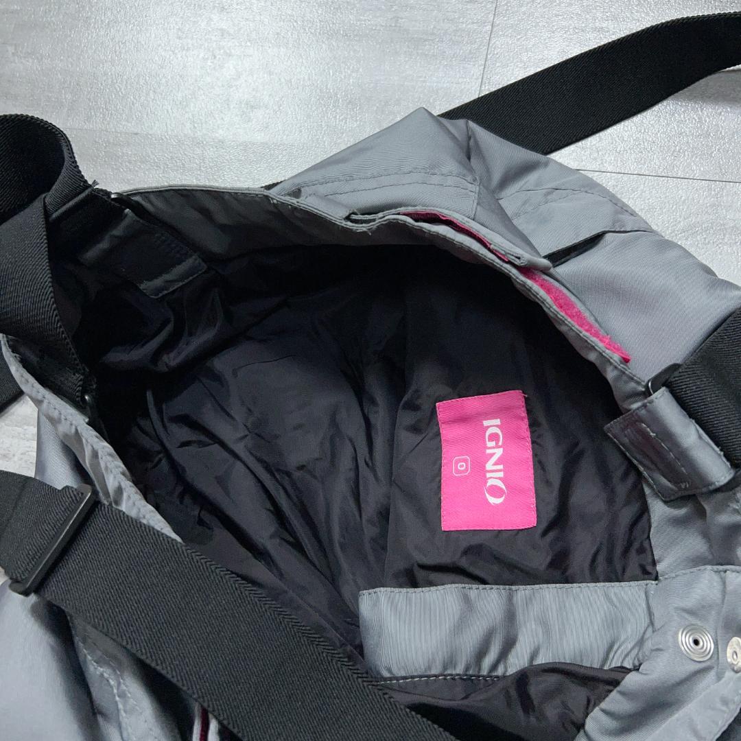 美品 IGNIO イグニオ スキーウェア レディースO スキー旅行や授業に★