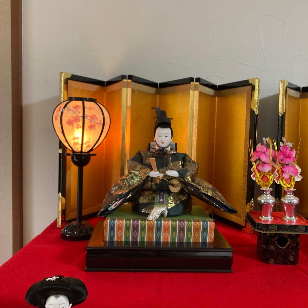 秀月 雛人形 日本人形 七段飾り 桃の節句 雛祭り セットNo.④