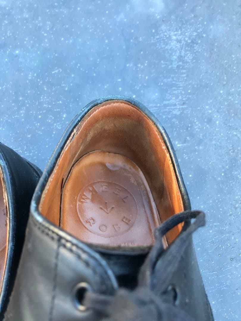 【8.5 】wheel robe ウィールローブ シューズ 革靴 レザー