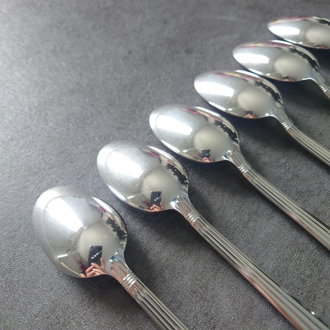 美品 クリストフル アリア コーヒースプーン 6点