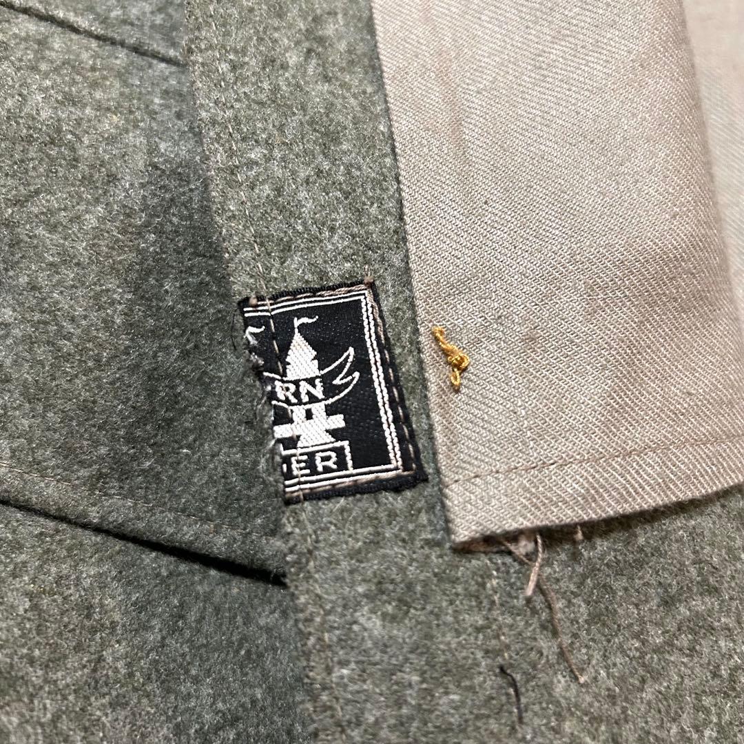 L〜XL相当！40'sスウェーデン軍 古着ウールジャケット スリークラウンボタン