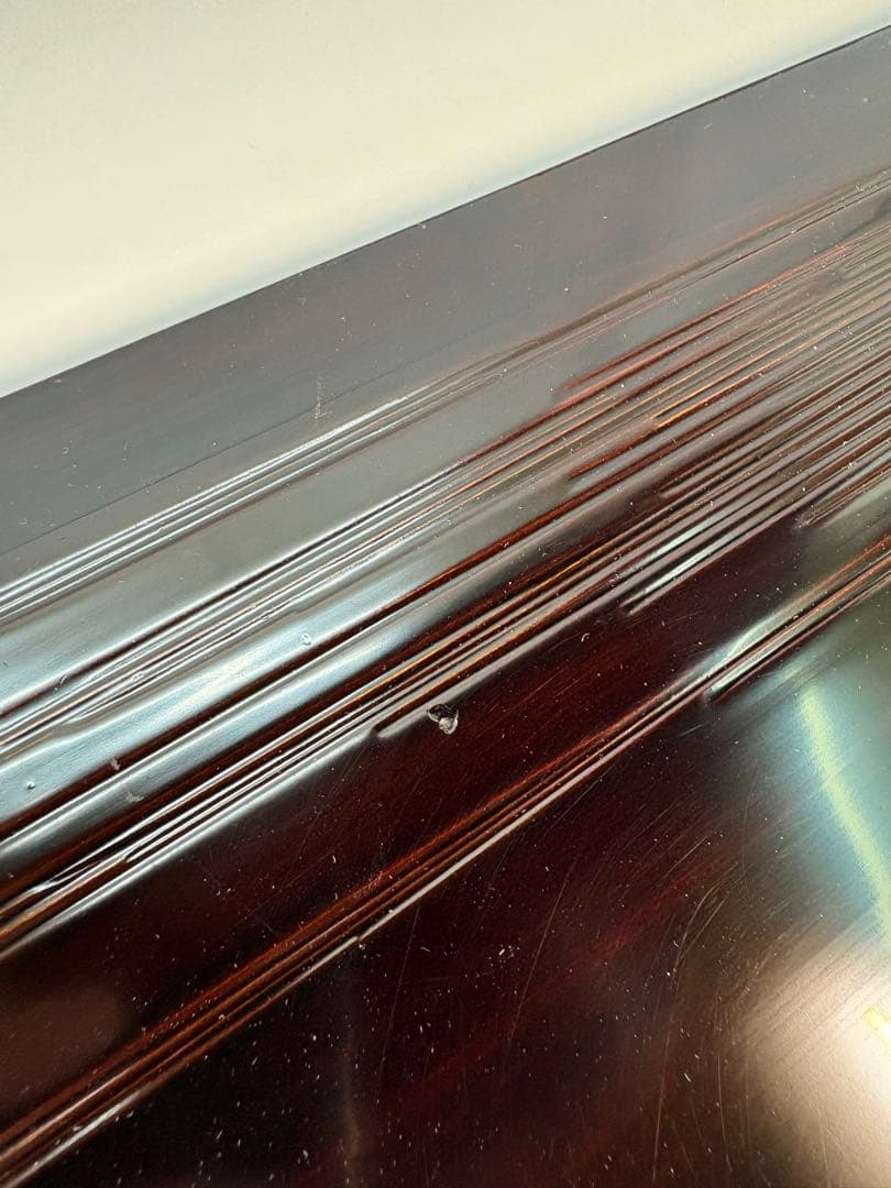 【中古品】川瀬表完造　木地　山里棚