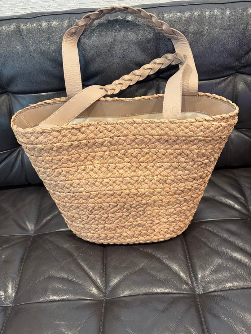 HELEN KAMINSKI ベージュ かごバッグ　美品