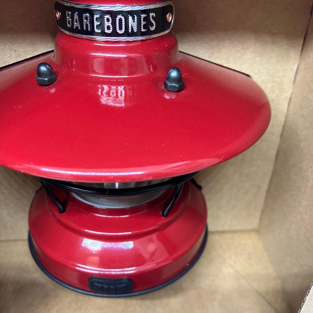 ベアボーンズ ミニ エジソンランタンLED レッド　2個セット