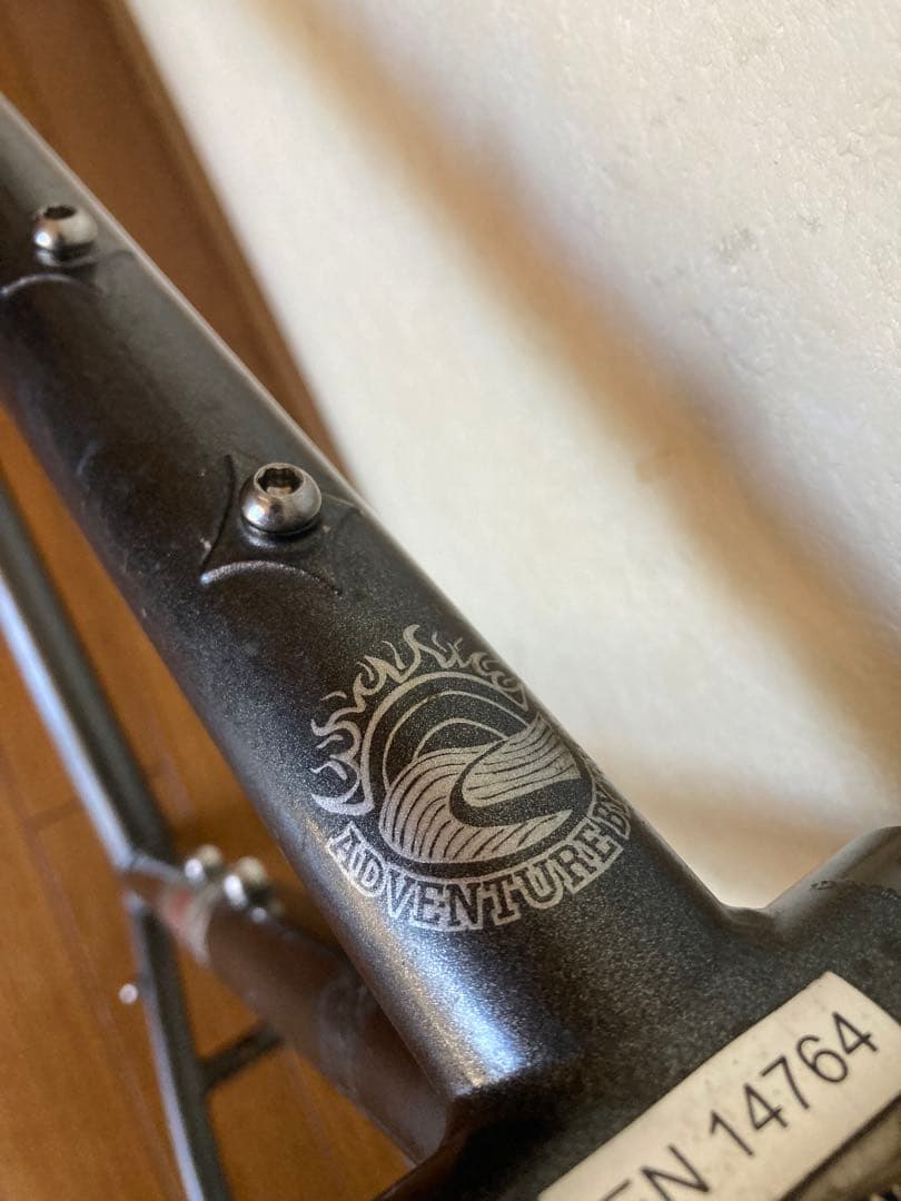 quits様 サルサ VAYA クロモリフレーム ブルーラグ サーリー グラベル