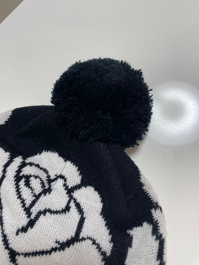 Supreme Rose Beanie ビーニー　ニット帽　ボンボンニット帽
