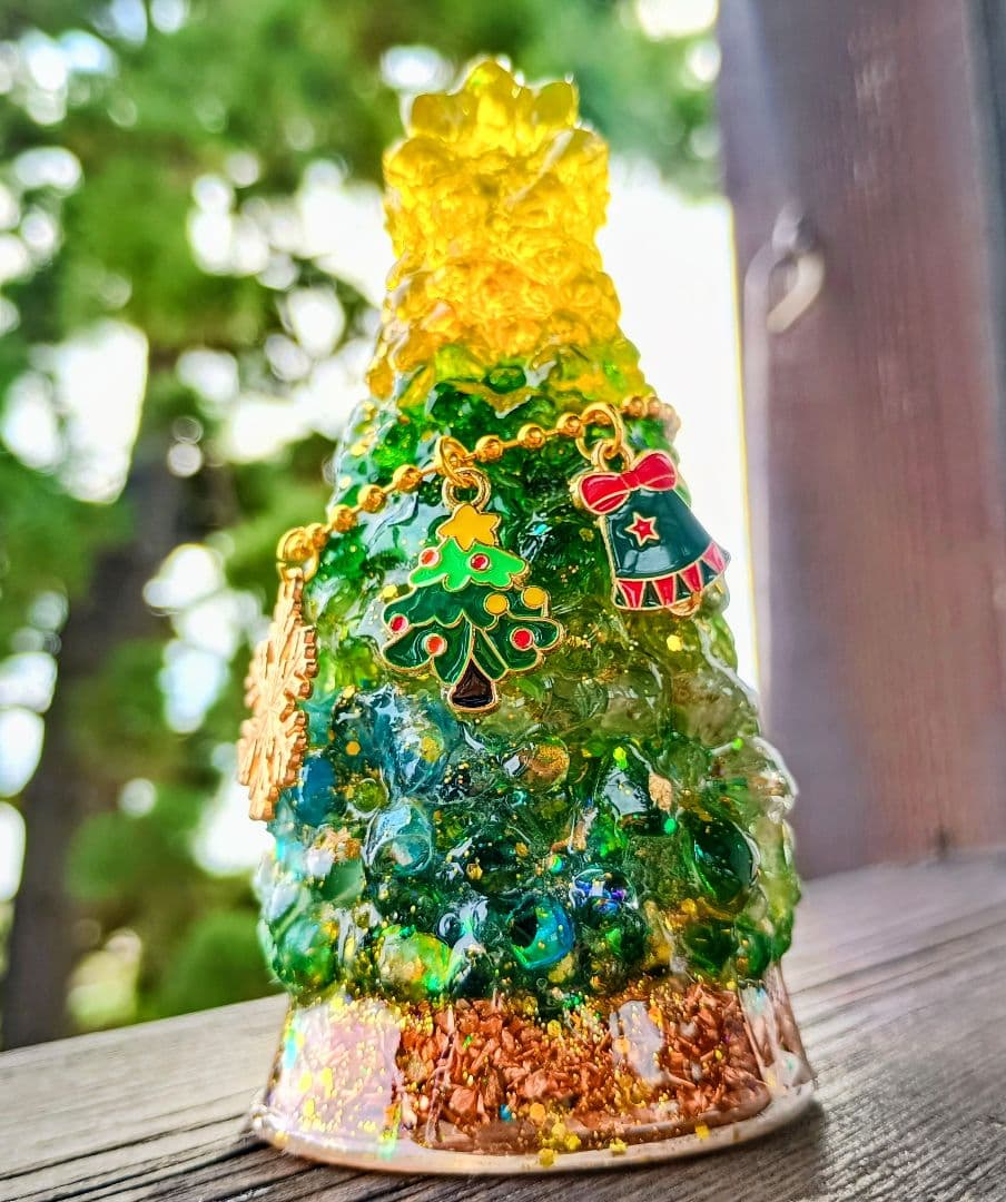 GREEN✧Xmasツリーのオルゴナイト♥容音さま♥専用です