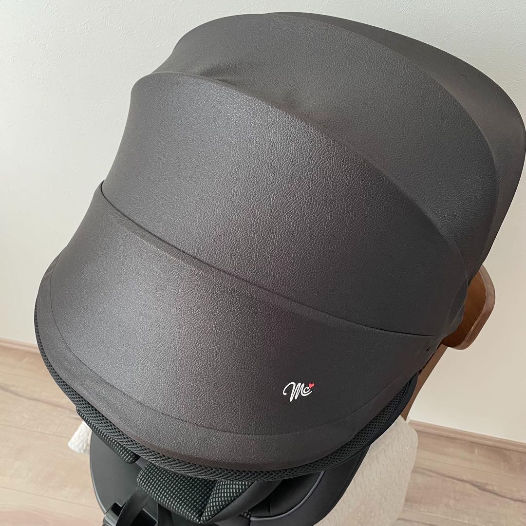 【超美品♡】チャイルドシート　マムズキャリー　ターンレジェfix グレー⭐︎