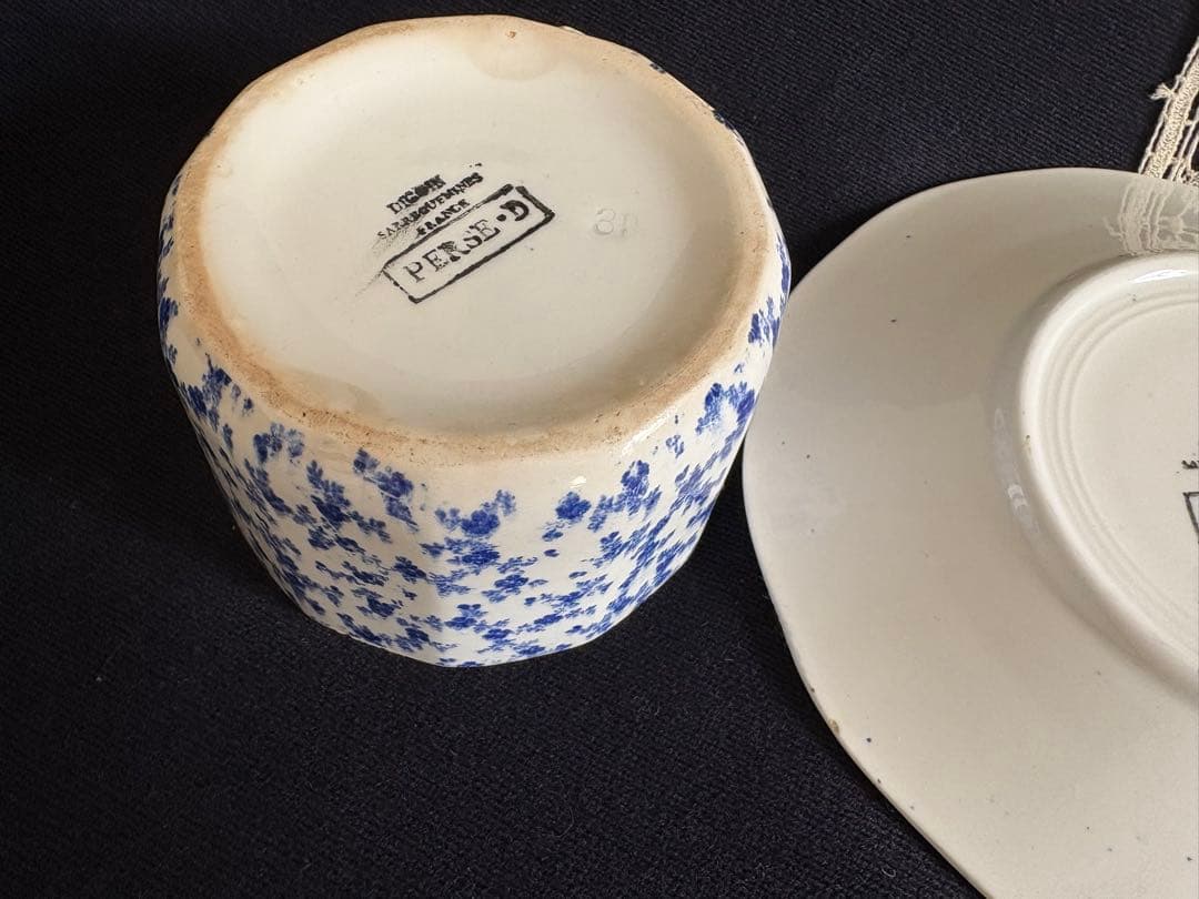 サルグミンヌ ペルス PERSE ショコラカップ カップアンドソーサー